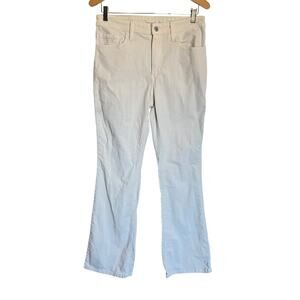 Levi's 725 High Rise Bootcut Corduroy Pants Flare Cream White Size 29